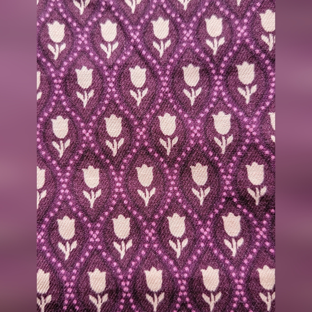 Purple Patterned Pants 14T - Picture 3 of 11